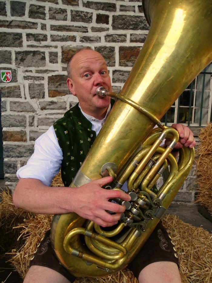 Rainer mit Kontrabasstuba